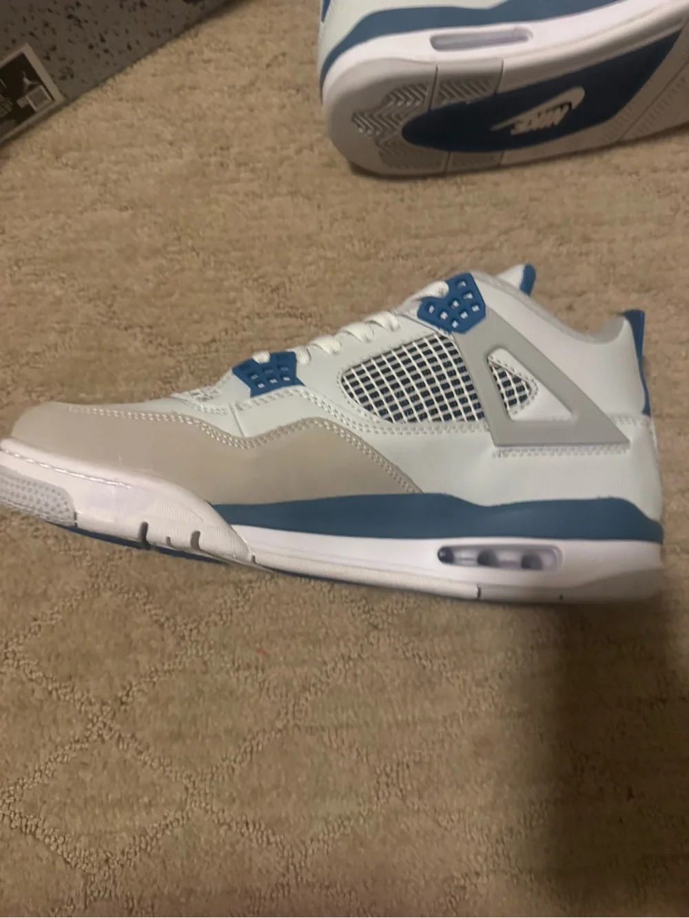 Jordan 4 military blue
